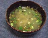 とろろ昆布と高菜漬けの即席汁✿作り方3写真