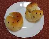 虫パン♪てんとう虫のコッペパン作り方7写真