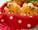 ジャッキーのサンドイッチ♪キャラ弁作り方5写真