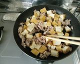 ★簡単！＊厚揚げと豚肉のトマト煮込み＊♪作り方6写真