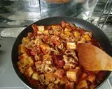 ★簡単！＊厚揚げと豚肉のトマト煮込み＊♪作り方8写真