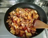 ★簡単！＊厚揚げと豚肉のトマト煮込み＊♪作り方7写真