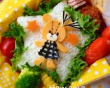 ジャッキーのサンドイッチ♪キャラ弁作り方6写真