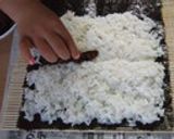 以外と簡単☆太巻き（巻き方写真付き♪）作り方6写真