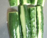 きゅうり、塩昆布、コーンのごま油和え作り方2写真