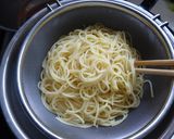簡単!ペペロンチーノ風たらこスパゲティ作り方4写真