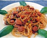ナポタマ☆美味です！目玉焼きとナポリタン作り方6写真