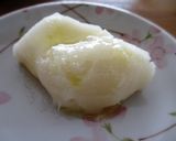 オリーブオイル餅　しそわかめ のせ作り方2写真