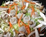 簡単！焼売＆蒸し野菜！作り方2写真