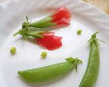 父の日・キャラ弁に♪かまぼこで紫陽花の花作り方11写真