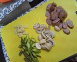アスパラとマッシュルームの和風パスタ作り方2写真
