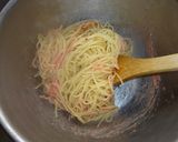 簡単!ペペロンチーノ風たらこスパゲティ作り方8写真