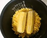 とうもろこしの炊き込みご飯…作り方4写真