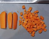 残り野菜で。自家製ミックスベジタブル作り方1写真
