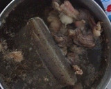 炊飯器で！簡単手抜きうちのどてやき作り方1写真