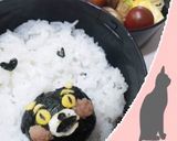 キャラ弁当♪くまモンおにぎり作り方5写真