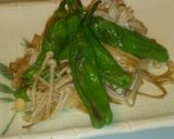 えのきとししとうの生姜醤油あえ作り方2写真