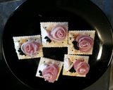 一口前菜生ハムキャビア作り方1写真