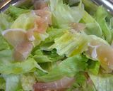 簡単♪生ハムとレタスでイタリアンサラダ作り方1写真