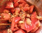 トマトとツナの即席パスタ♫作り方2写真