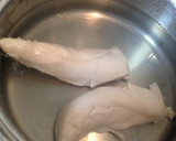 ご飯にもおつまみにも！きゅうりとささみ♡作り方1写真