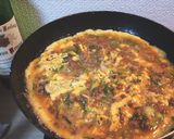 タイの家庭料理カイチアオ☆節約ごはん☆卵作り方4写真