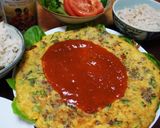 タイの家庭料理カイチアオ☆節約ごはん☆卵作り方6写真