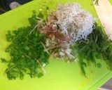 香味野菜とホタテの和風ペペロンチーノ作り方2写真