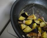 茄子とベーコン・ブロッコリーのパスタ★作り方7写真