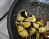 茄子とベーコン・ブロッコリーのパスタ★作り方8写真