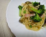 茄子とベーコン・ブロッコリーのパスタ★作り方11写真