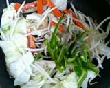 俺流！ダイエット♪しらたき野菜タンメン作り方6写真