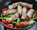 厚揚げの豚バラ巻き✿ピリ辛照り焼き作り方6写真