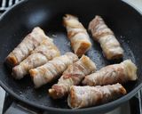 厚揚げの豚バラ巻き✿ピリ辛照り焼き作り方5写真
