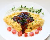 キャベツとハムの♡春雨入り中華風オムレツ作り方14写真