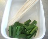 小腹に　にらそうめん♪作り方1写真