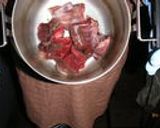 熊肉の煮物作り方2写真