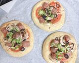 野菜たっぷり乗せ✿ハーブ味フォカッチャ✿作り方22写真