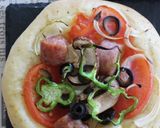 野菜たっぷり乗せ✿ハーブ味フォカッチャ✿作り方23写真