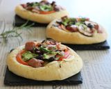 野菜たっぷり乗せ✿ハーブ味フォカッチャ✿作り方24写真
