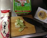 身体に優しい食事☆納豆汁つけうどん作り方1写真