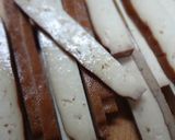 豆腐干と細切り野菜の炒めもの作り方2写真