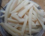 豆腐干と細切り野菜の炒めもの作り方3写真