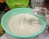 夏みかんとマンゴーのシフォンケーキ♪作り方2写真