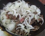 めんつゆで☆簡単野菜たっぷり牛丼作り方5写真