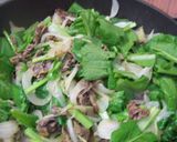 めんつゆで☆簡単野菜たっぷり牛丼作り方6写真