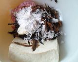居酒屋風ひじきの照りつくね豆腐ハンバーグ作り方1写真