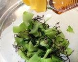 ちんげん菜の塩昆布和え作り方4写真
