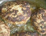 家庭の味。ふっくらハンバーグ作り方8写真
