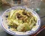 しめじとキャベツの味噌風味パスタ作り方12写真